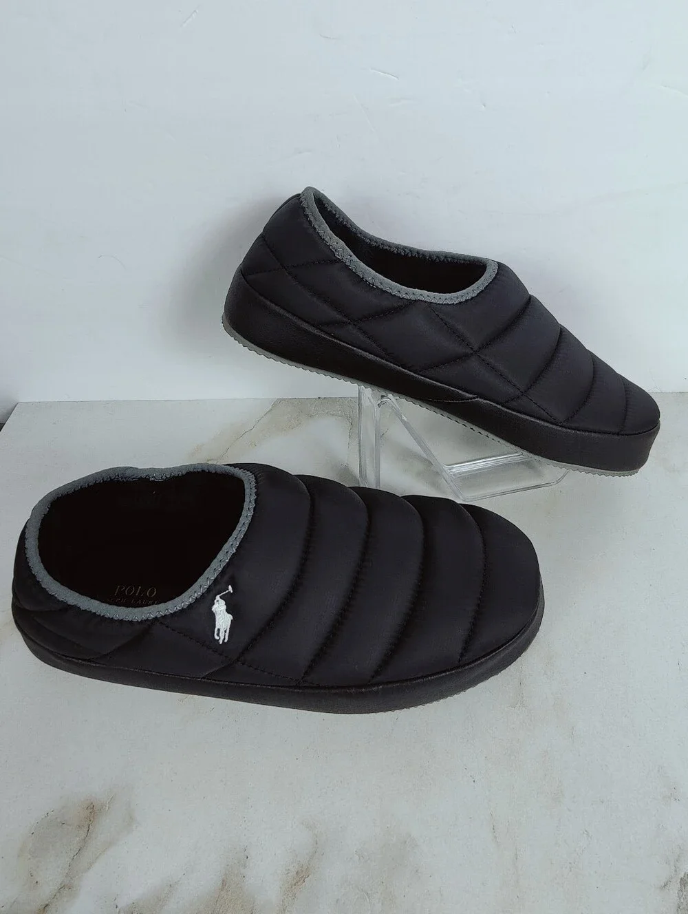 NWOT Polo Ralph Lauren Men's Maxson Clog Slippers, Sz 12
